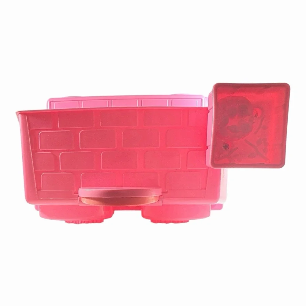 Fisher Price Little People House 2008 Happy Sounds Pink P3329 Mattel